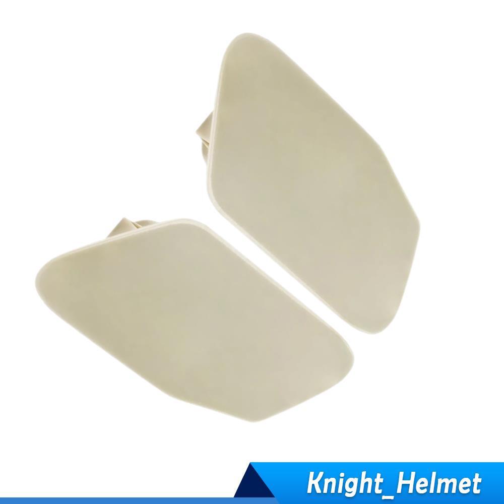 Pair LH RH Headlight Washer Spray Nozzle Cover Unpainted Fits for BMW X3 2014-2016