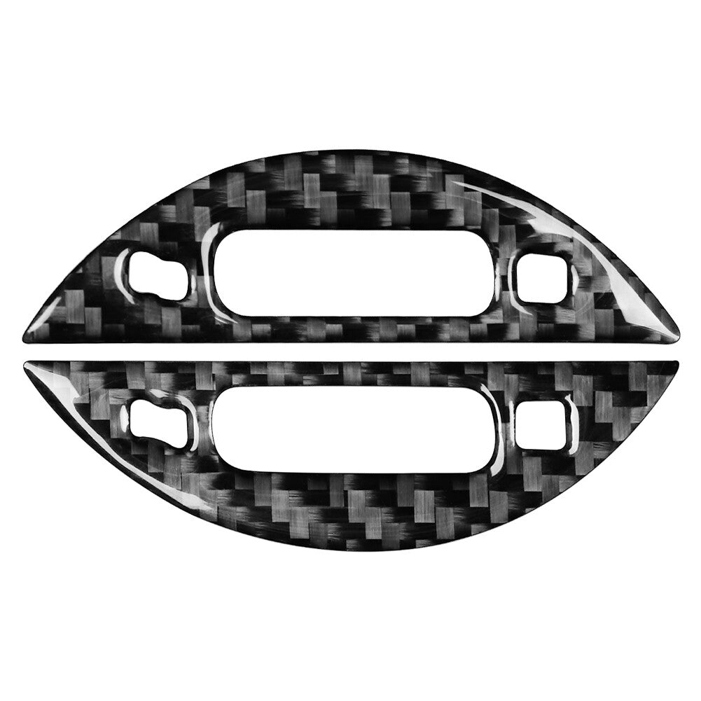for Infiniti JX35 QX60 13-16 Carbon Fiber Dashboard Air Vent Outlet Cover Trim