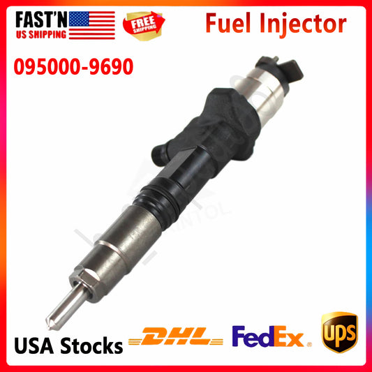 095000-9690 1J500-53051 Fuel Injector for Kubota V3800 V3800T 3.8L Engine