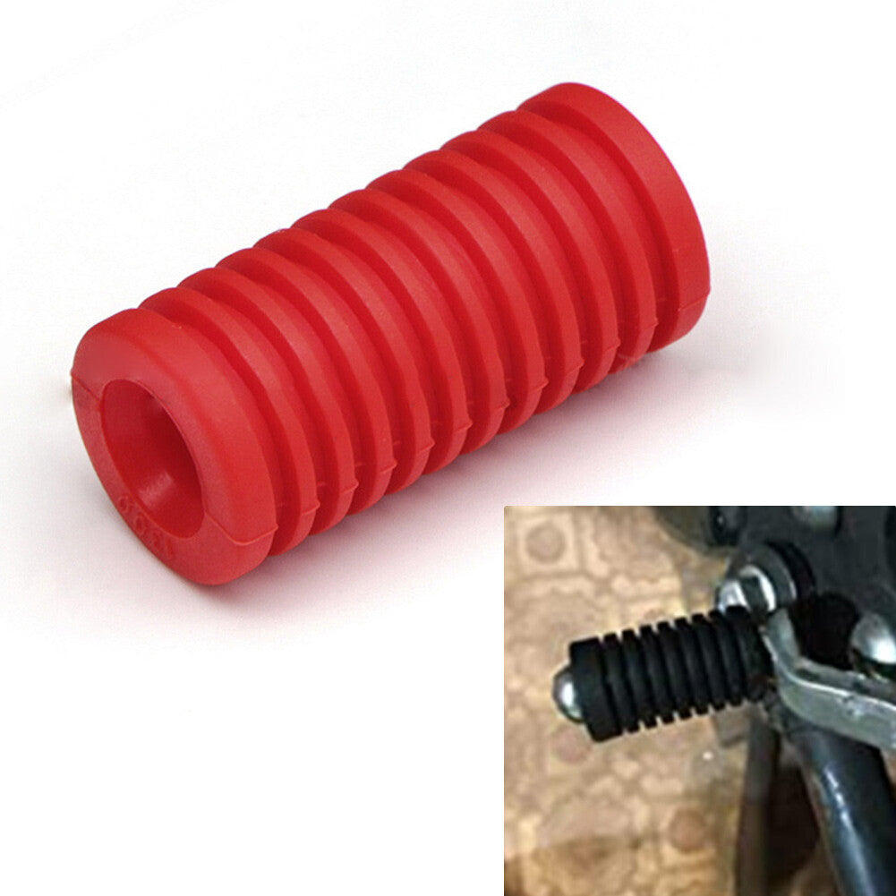 Gear Shift Shifter Lever Foot Pad Pedal Cover for Yamaha for Suzuki for Kawasaki Red