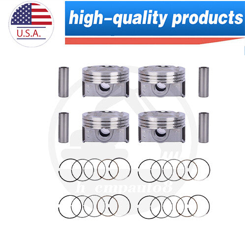 4Pcs Piston  Rings kit for Hyundai for Kia Accent Rio DOHC 2012-2016 1.6L