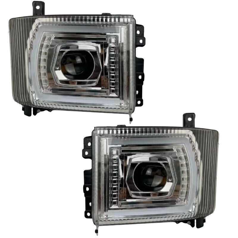 1 Set LED Headlight Fog light Turn Signal Lamp for Isuzu 700p Truck Heavy-Duty