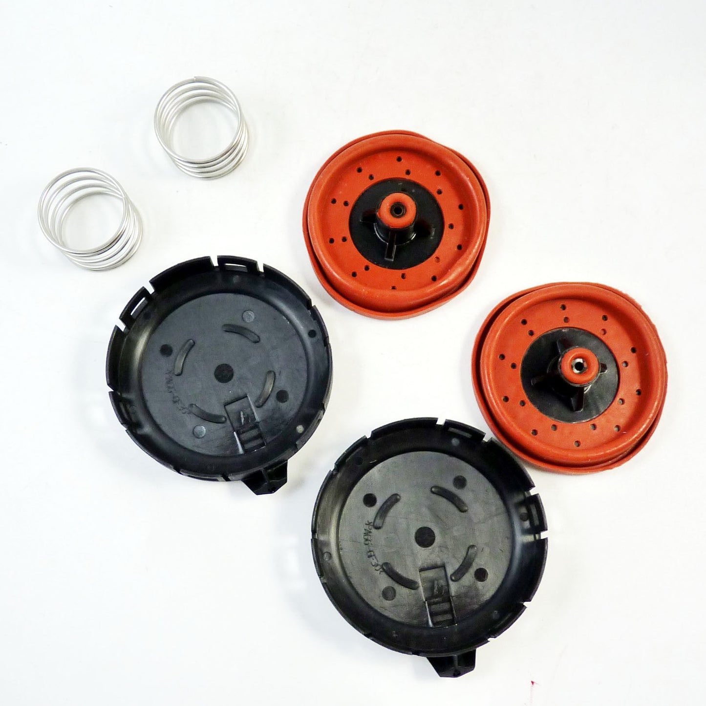 for BMW 14506018001 2X Crankcase Pressure Vent Regulating PCV Valve Repair Kit