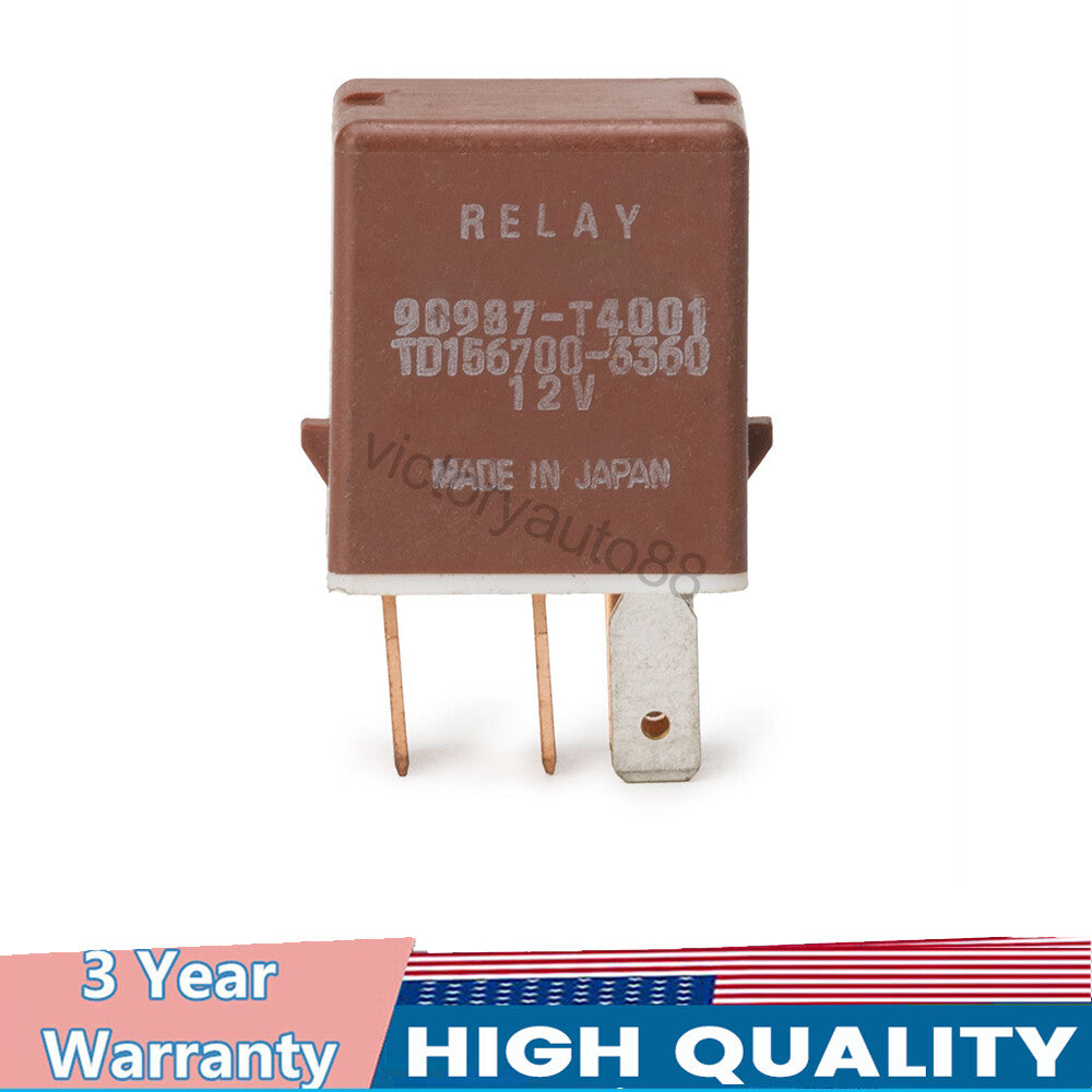 1-pack 90084-98032 for Toyota Yaris Landcruiser Rav4 Tundra Land cooling fan relay