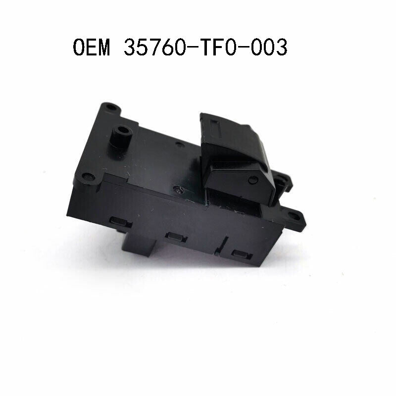 For 2009-2014 for Honda Fits 35760-TF0-003 New Power Window Switch Rear Left/Right