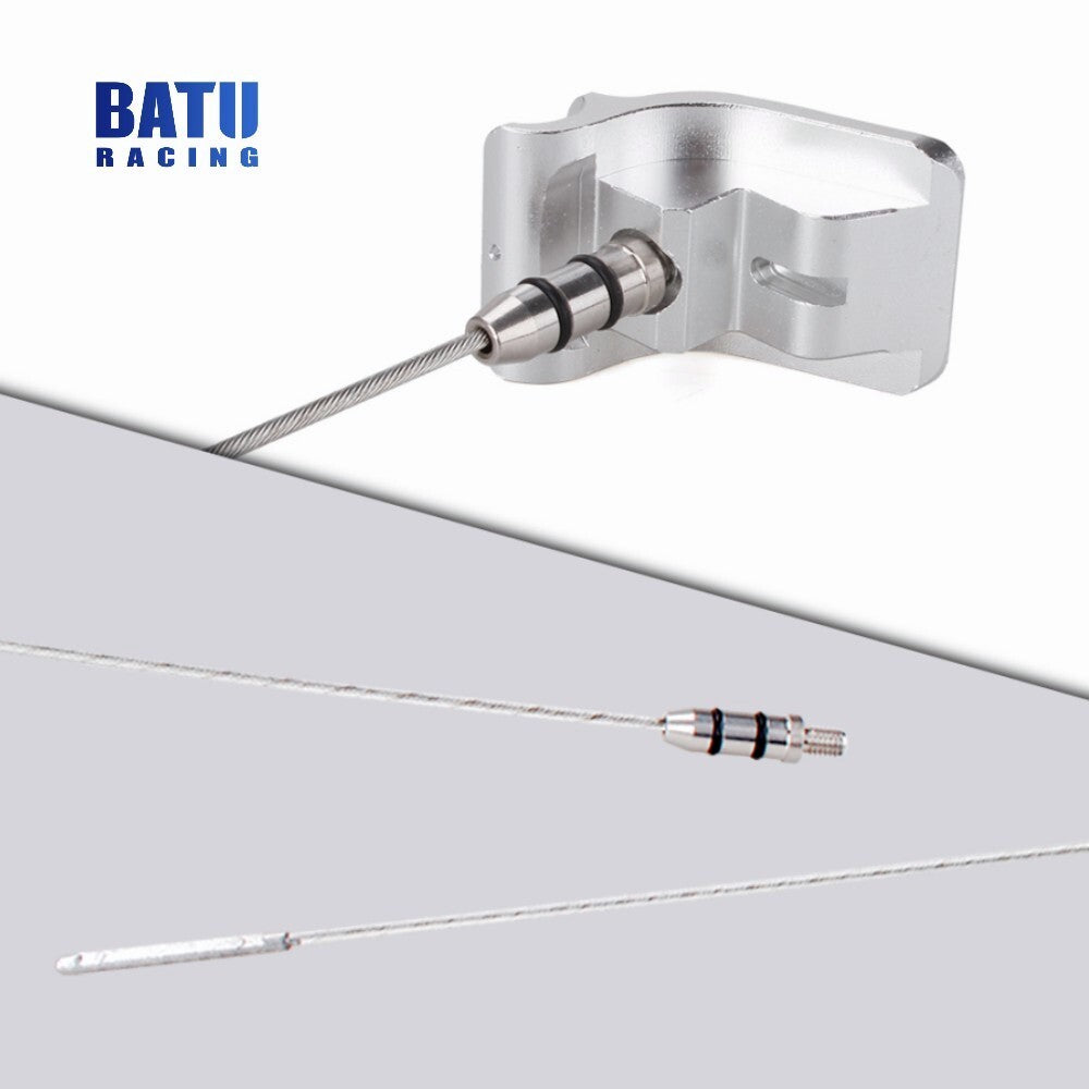 Silver Billet Oil Dipstick for Honda for Acura Hybrid K24 K-Series Dip Stick