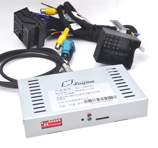 for Mercedes C W204 Ntg4.5 Reverse Interface Rear/Front Camera dynamic guideline