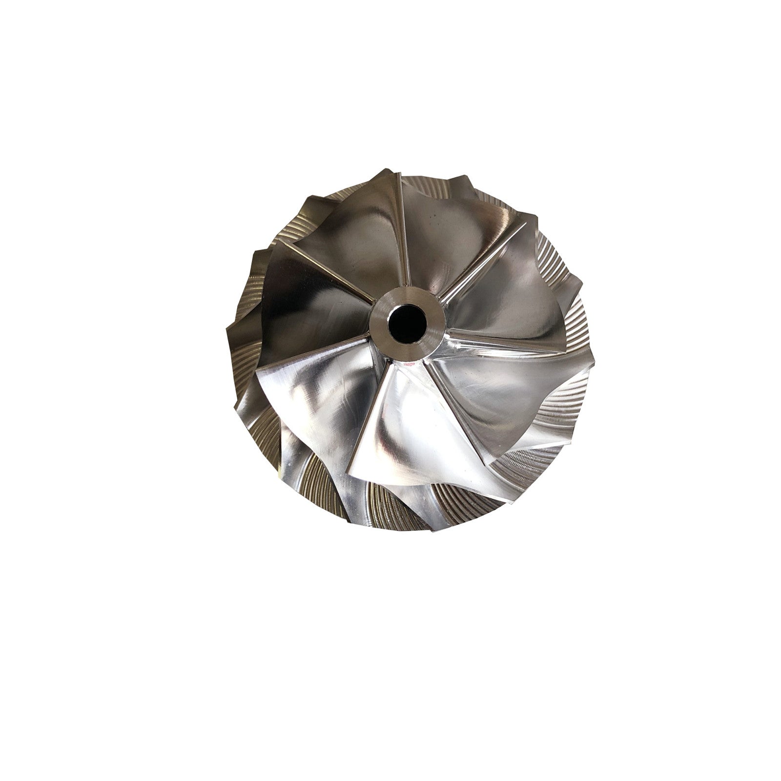 TD04HL 42.00/56.00 mm 7+7 Blade Turbine Billet Compressor Wheel