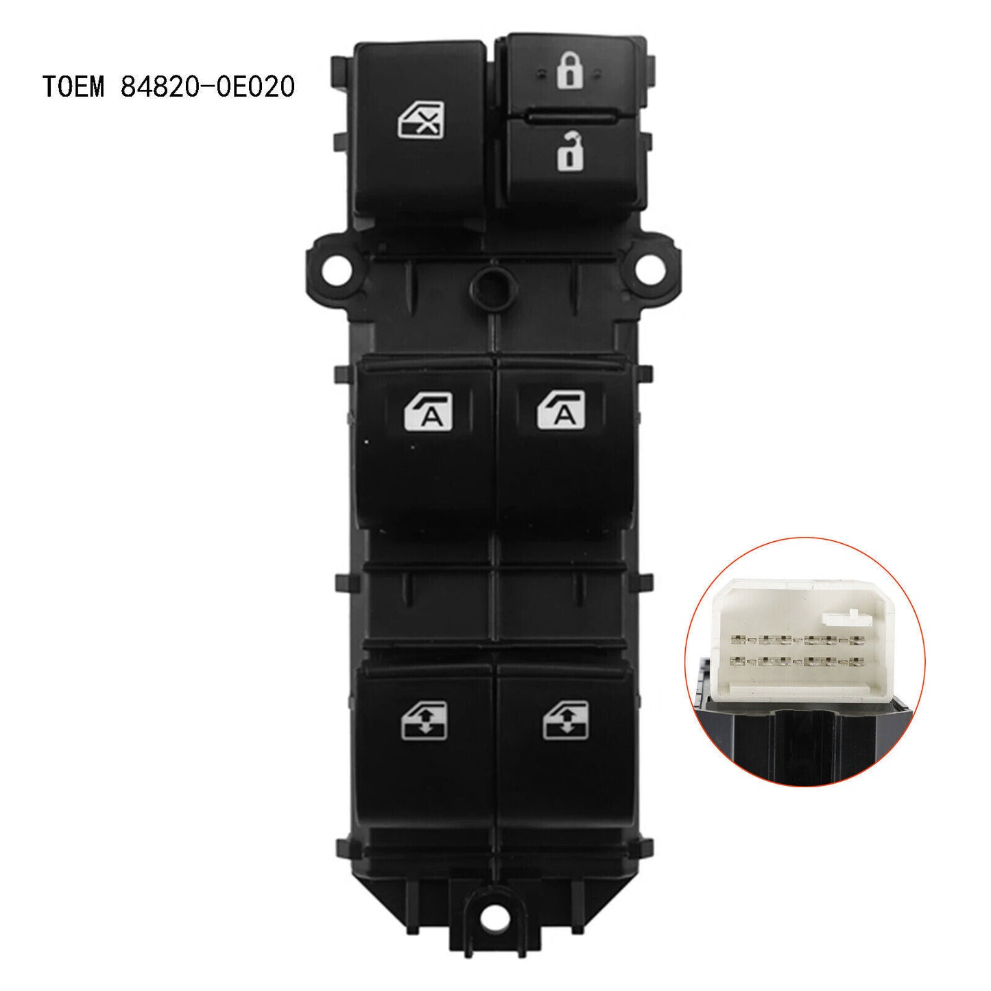for Toyota Highlander 2.7L 3.5L 2014-2019 84820-0E020 Power Master Window Switch