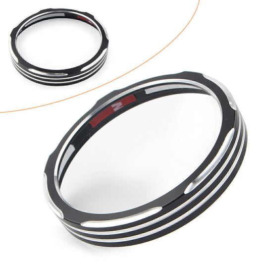 Speedometer Gauge Bezel Trim Ring for Harley 883 1200 Dyna Street Bob Low Rider