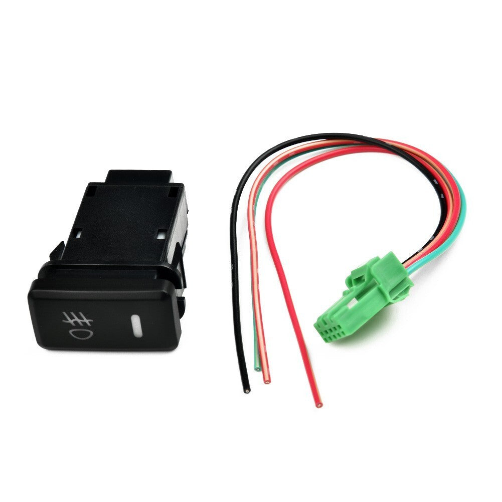 12V factory-style fog light push-button switch for Toyota vehicles