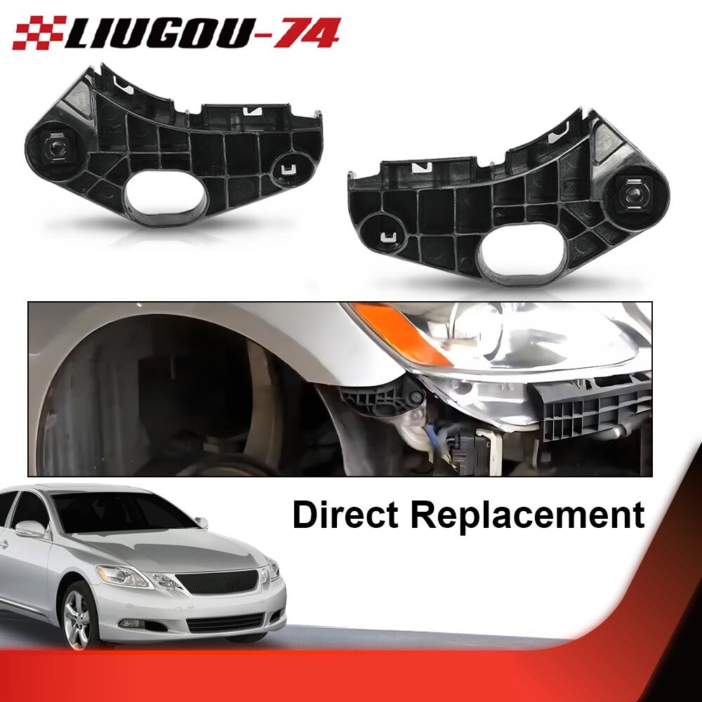 The front upper bumper retainer is suitable for Lexus GS350 (07-11) and GS430, GS450h, and GS460 (06-07).