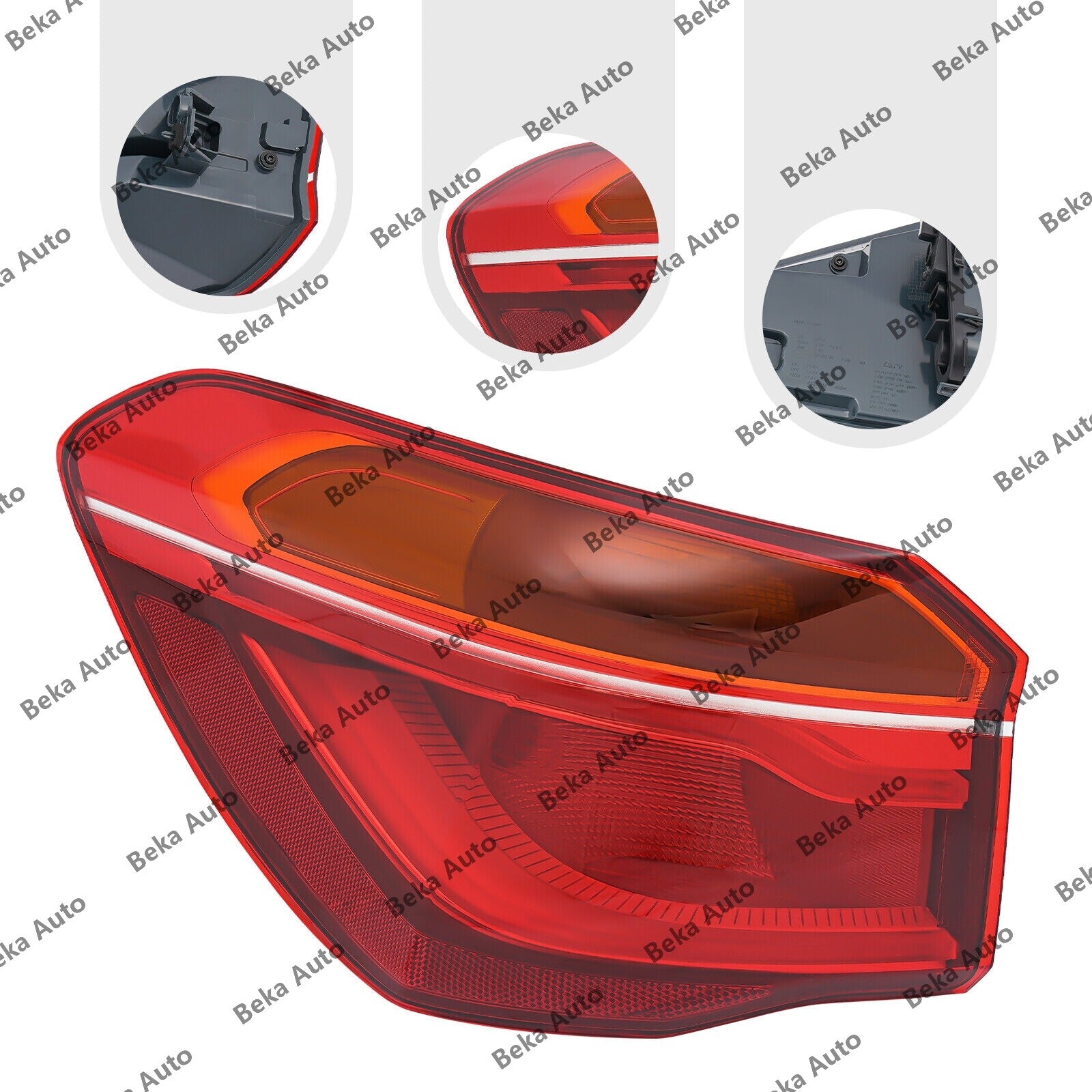1 piece of 2016/2017/2019 for BMW X1 F48/F49 right rear LED taillights
