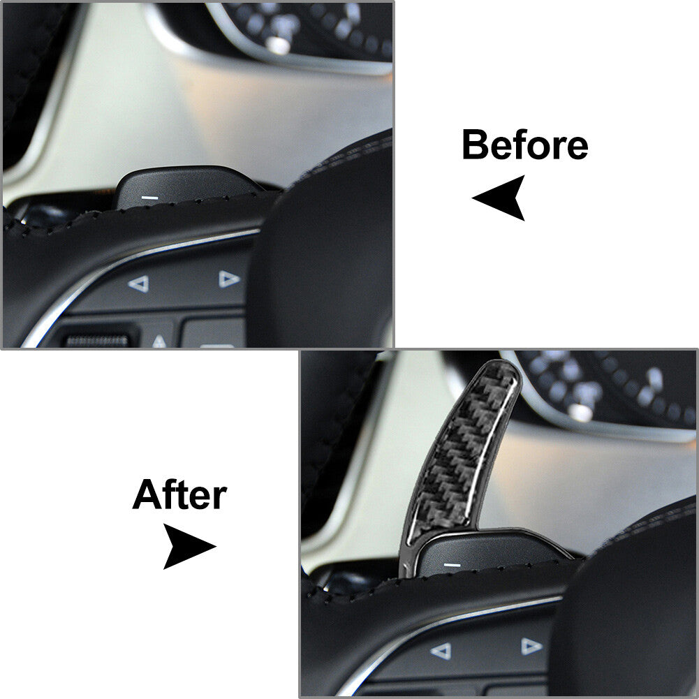 Steering Wheel Shift Paddle Extension for Audi A3 A4 A5 A6 for A8 Q5 Q7 S5 S6
