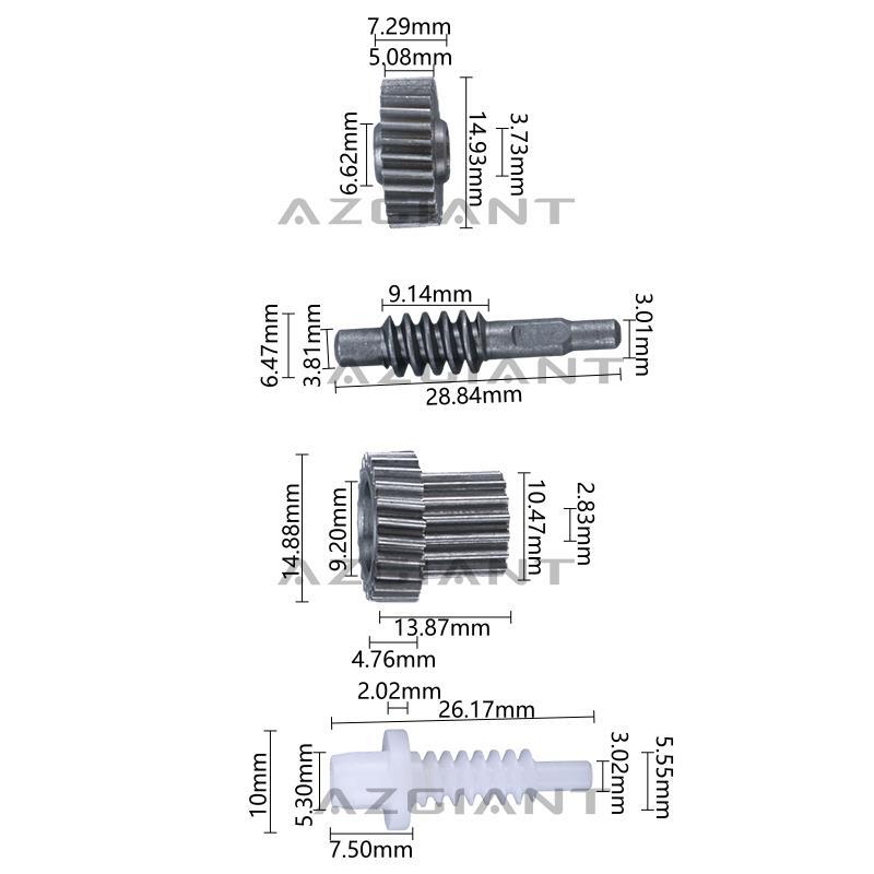 for 2001 - 2007 for Toyota Sequoia SIDE VIEW MIRROR FOLD MOTOR GEAR KITS
