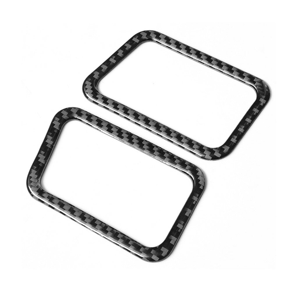 Carbon Fiber Dashboard Air Vent Sticker Trim Fit for Subaru Forester 2013-18