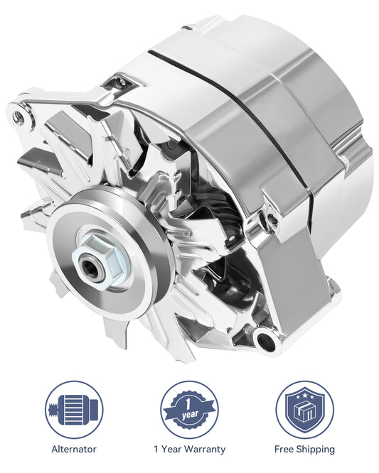 1PC 12V 110A Silver Alternator Fit for 1984 1985 for Chevrolet Citation II 2.5L