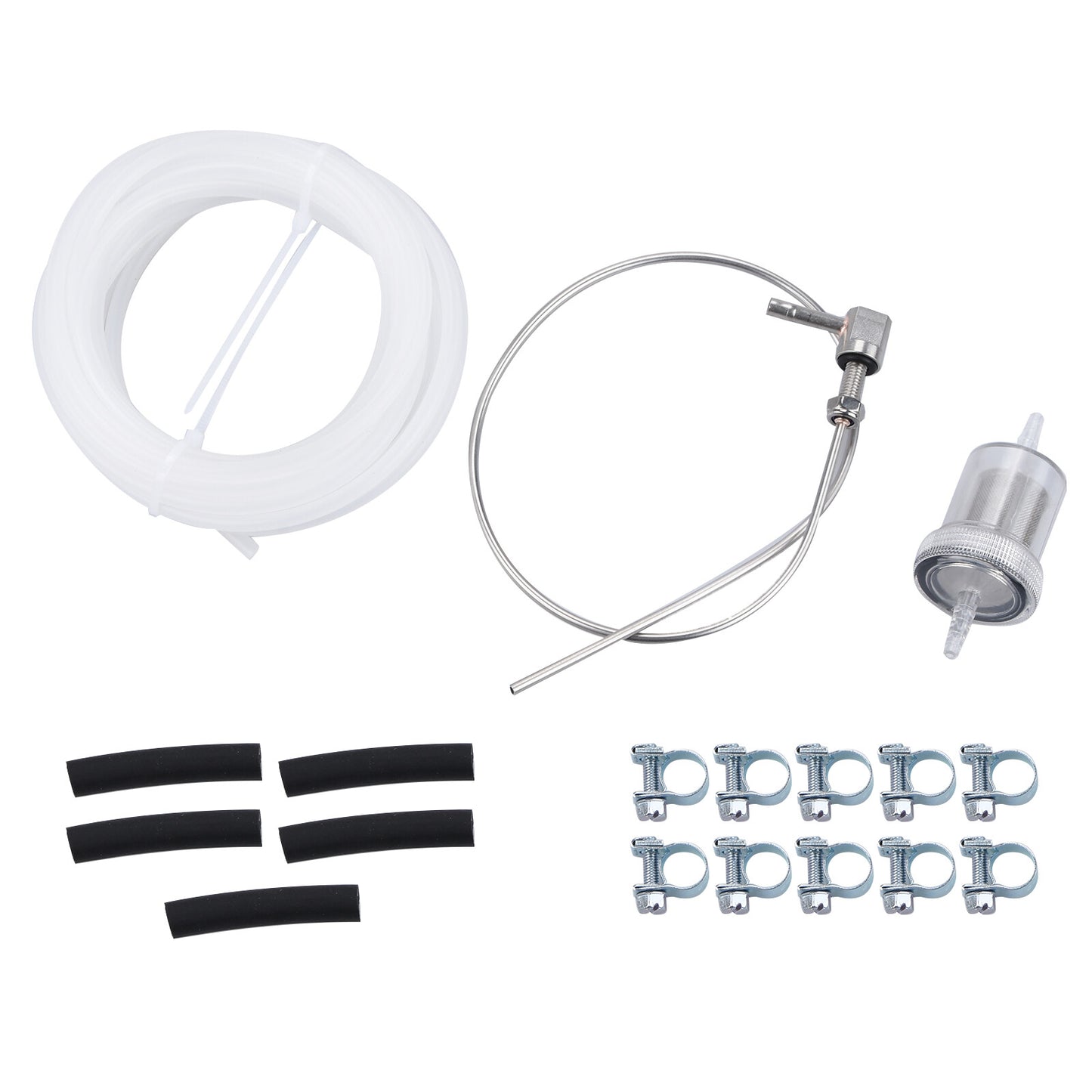 Rubber  Metal Fuel Tank Stand Pipe For Eberspacher / Webasto Diesel Heating
