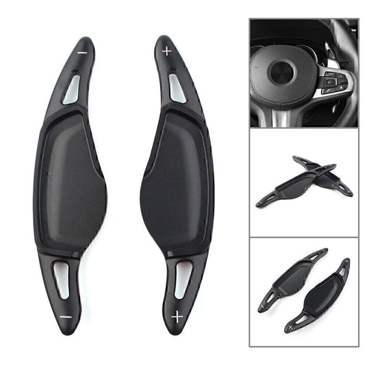 2x Steering Wheel Paddle Shifter Extension Fit for BMW 5 7 Series X3 X4 X5 Aluminum