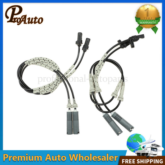 4PCS ABS Wheel Speed Sensor Front Rear Left Right for BMW E82 328i 128i