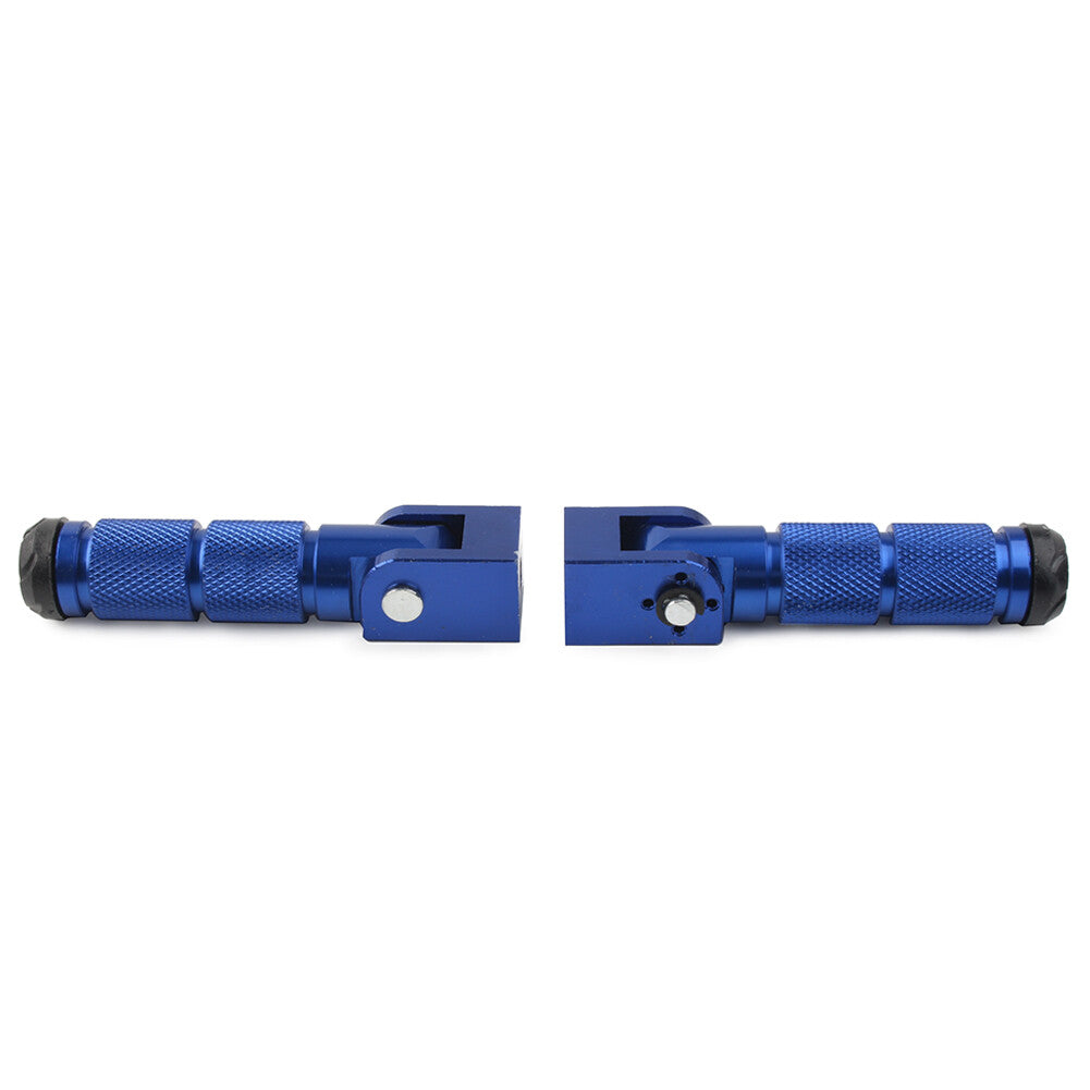 M8 Footpegs Folding Passenger Foot Pegs Fit for YAMAHA for Suzuki for Kawasaki ATV Universal