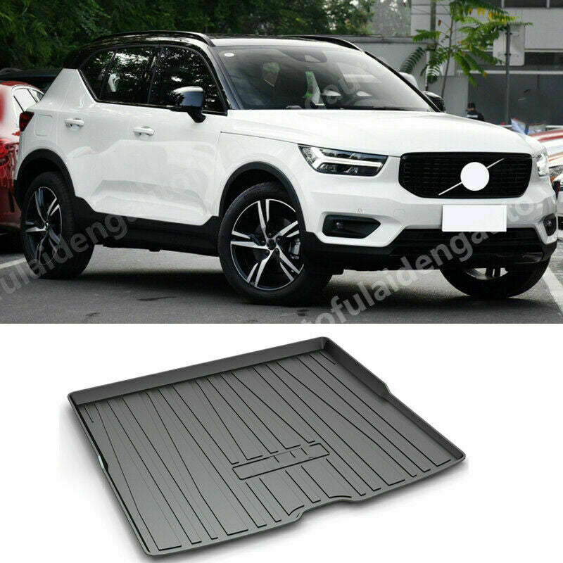 for Volvo XC40 2018-2022 Car TPO Rear Trunk Cargo Floor Carpet Mat Liner Carpet