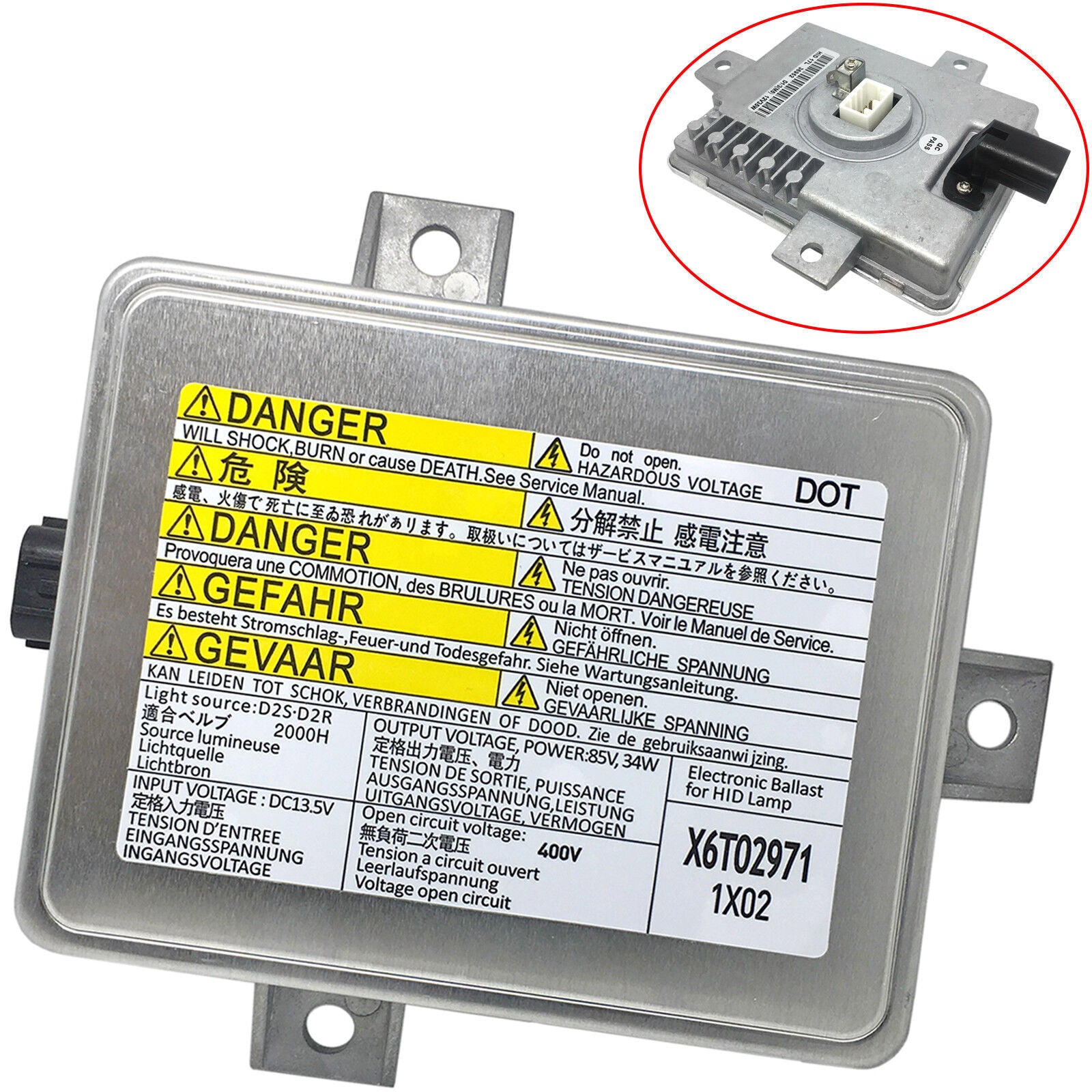 for Acura TSX 2.4L 2004-2005 TL 3.2L HID Xenon Headlight Ballast Assembly Unit