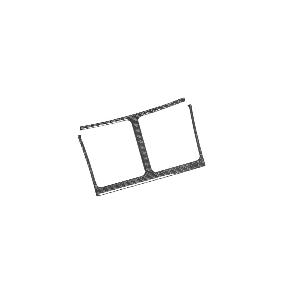 for Mercedes R-Class 2009-2012 Rear Central Air Vent Trim Cover Carbon Fiber