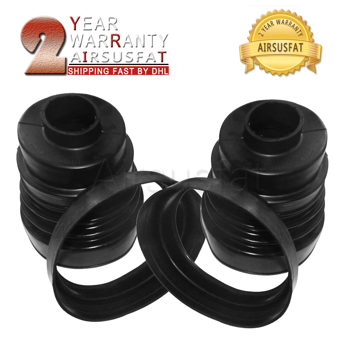 2Rear Air Suspension Strut Dust Boot For Discovery 3 4 for Range Rover Sport LR3 LR4