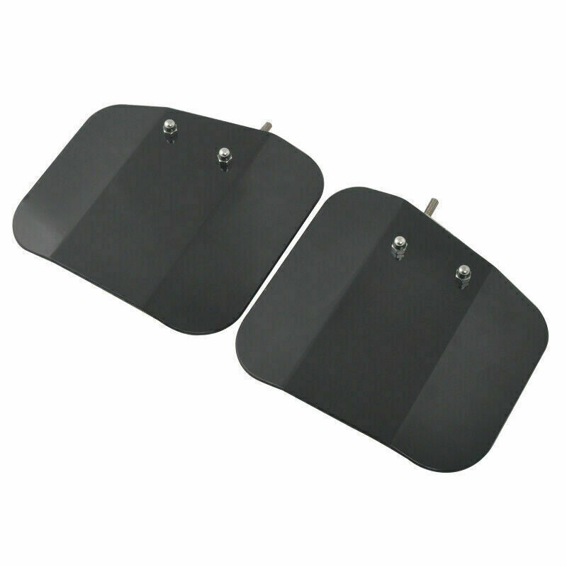 Hand Guard Air Wing Deflector Windshield Mirror Mount Black for Honda GL1800 F6B
