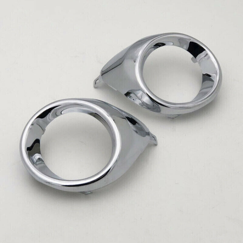 Pair Front Fog Driving Light Cover Bezel Trim for Lexus ES300H ES350 2013-2015