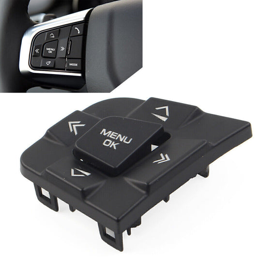 Steering Wheel Switch Button Cover Fit for Land Rover Discovery Sport 2015-2019 L