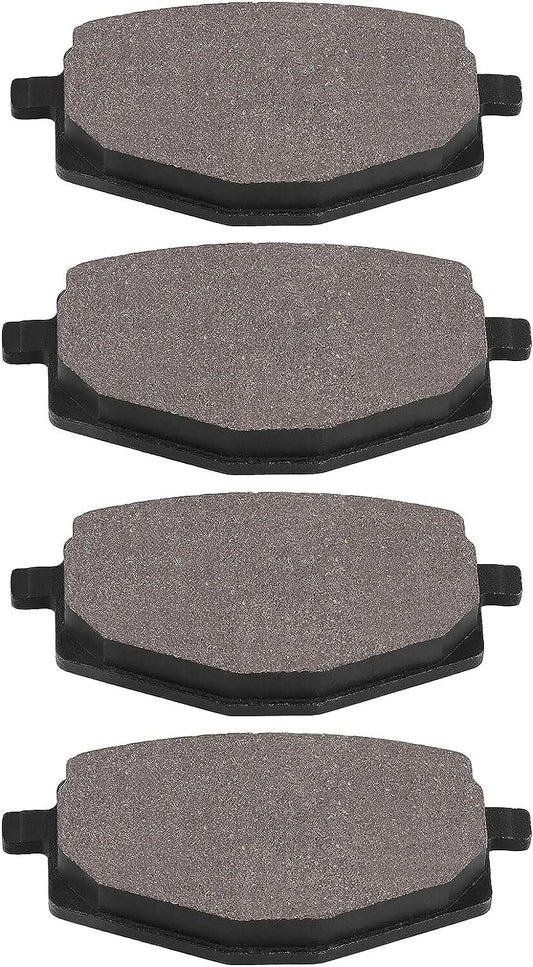 Front and Rear Brake Pads for Yamaha DT 125 R 1988-2003, DT 125 RE 2004, YTZ 250
