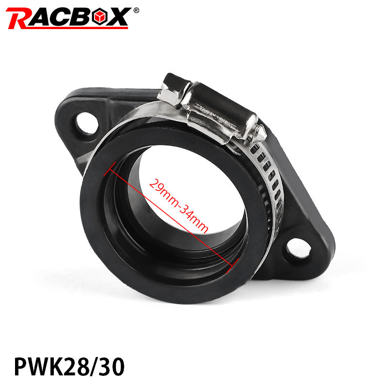 1x Flange Adapter Carb Manifold Boot For PWK 28 30mm Carburetor Manifold Intake