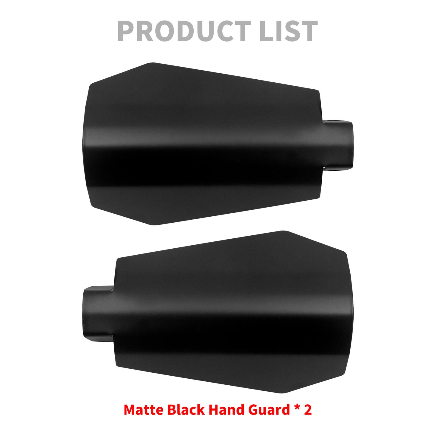 Matte Black Motor Handle Bar Hand Guards Protector Wind Deflector Shield Cover