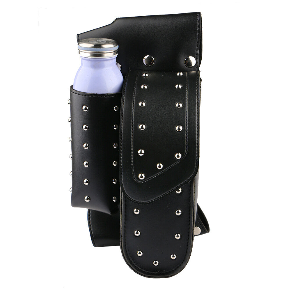 Saddlebag Protector Bag Water Bottle Holder for Harley Road King Electra Glide