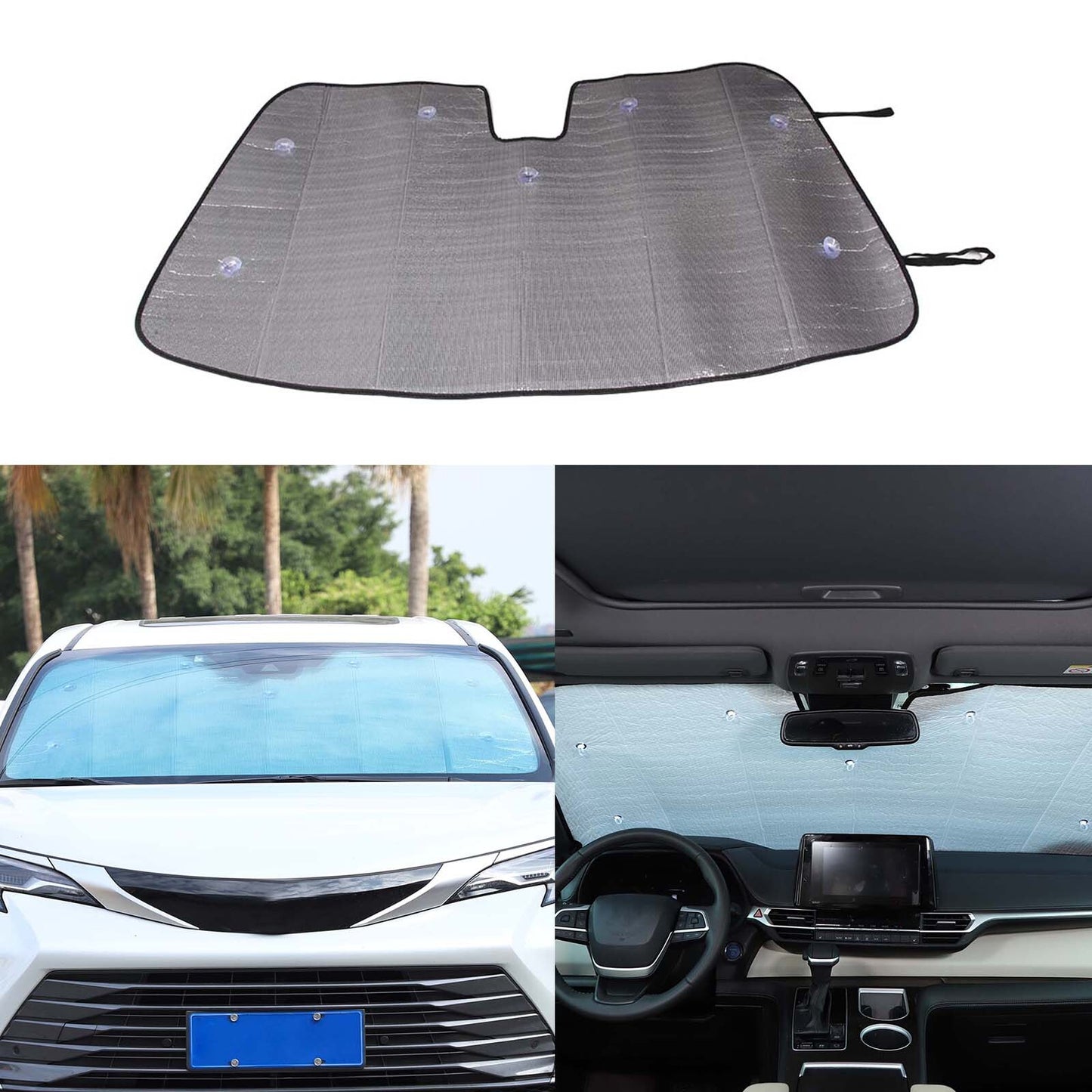 Suitable for Toyota for Sienna 2021-2023 windshield UV block heat shield
