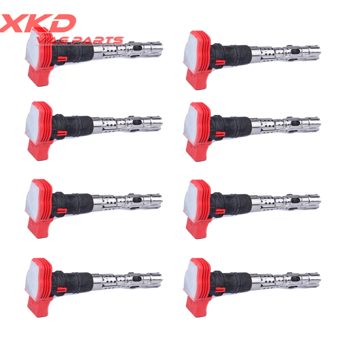 8 Ignition Coils for Audi for A8 , S6, A6, Allroad, Quattro, and for Volkswagen Touareg 4.2L 077905115Q