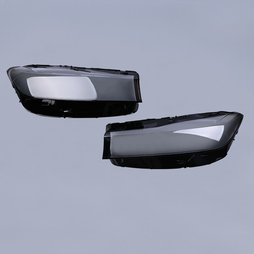 for BMW 7 Series G11 G12 750Li 2019-22 LCI Headlight Clear Lens Cover Shell Pair