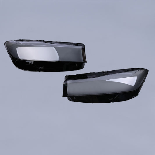 for BMW 7 Series G11 G12 750Li 2019-22 LCI Headlight Clear Lens Cover Shell Pair