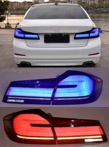 Dynamic signal for smoked LED taillights/rear lights on for BMW 5 Series G30/G38 2018 - 2020