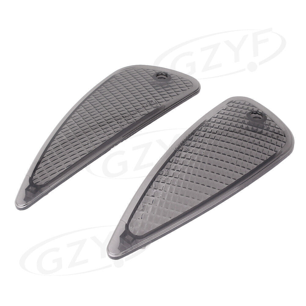 Smoke Front Turn Signal Light Indicator Blinker Lenses Fit for BMW K1200RS 1997-2001