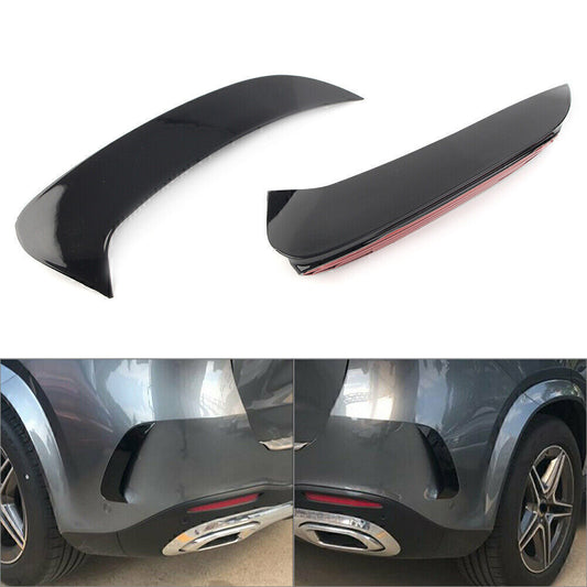 Rear Bumper Splitter Spoiler Canard Air Vent for Mercedes-Benz W167 GLE 2020 Car