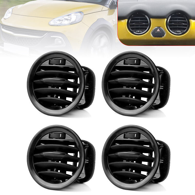 4pcs A/C Air Vent Cover Outlet Grille for Opel ADAM for CORSA D MK3 for Vauxhall