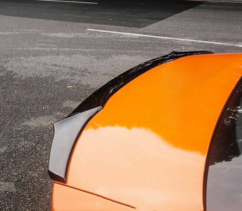 for Mazda 3 Axela sedan 2019-2023 Carbon Fiber ABS Rear Trunk Lip Spoiler Wing