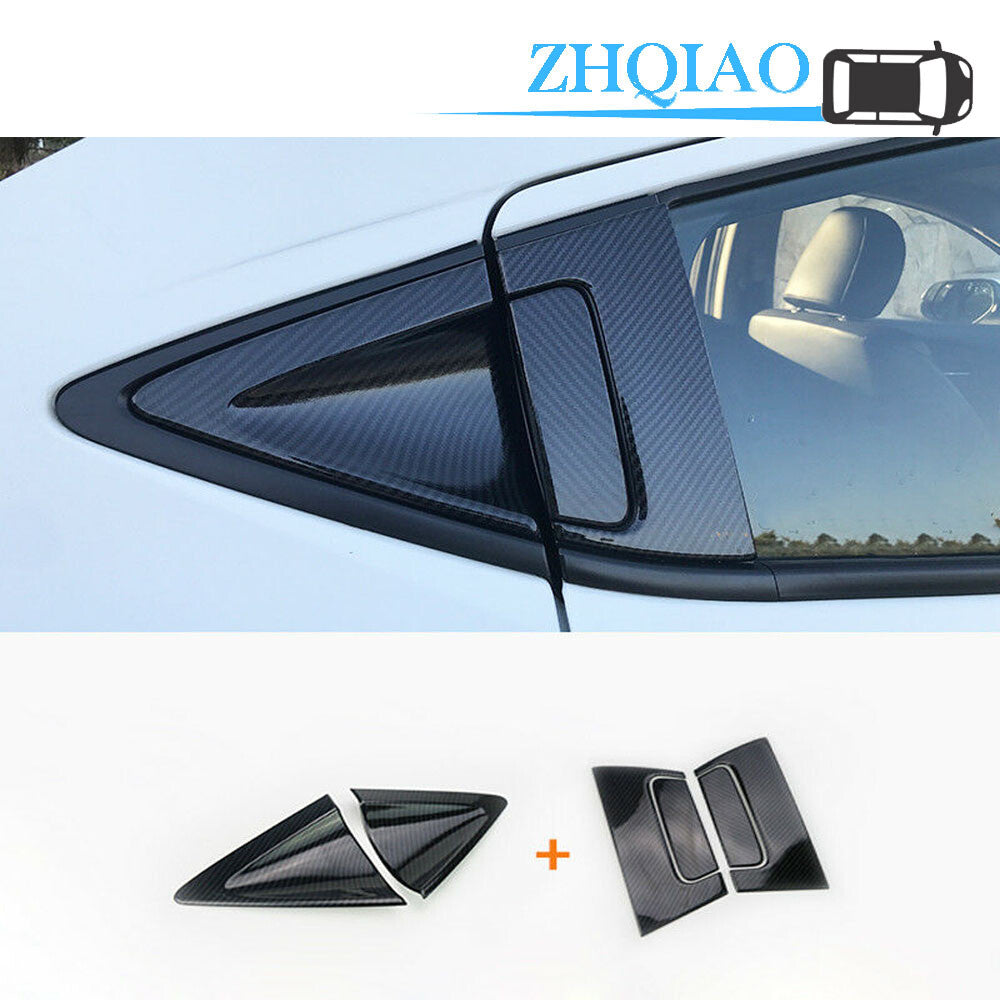 Carbon Fiber Car Door Handle Bowl Cover Trim Fits for Honda Vezel HR-V HRV