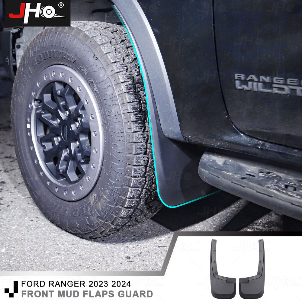 for Ford ranger 2019-2023 Front Mud Flaps Splash Guard Mudguard 2PCS