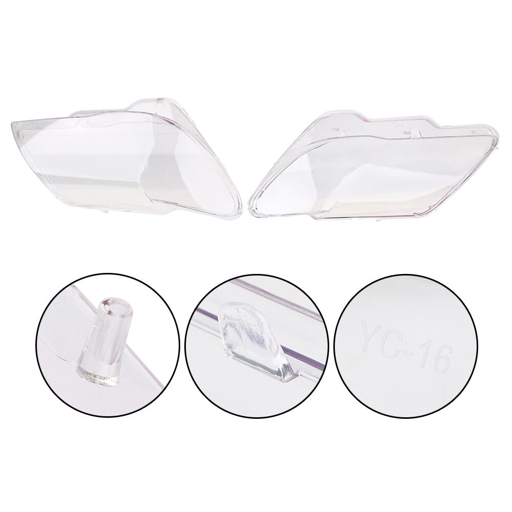 LR headlight lens cover for BMW 7 E65 E66 LCI 05-08 4769886123
