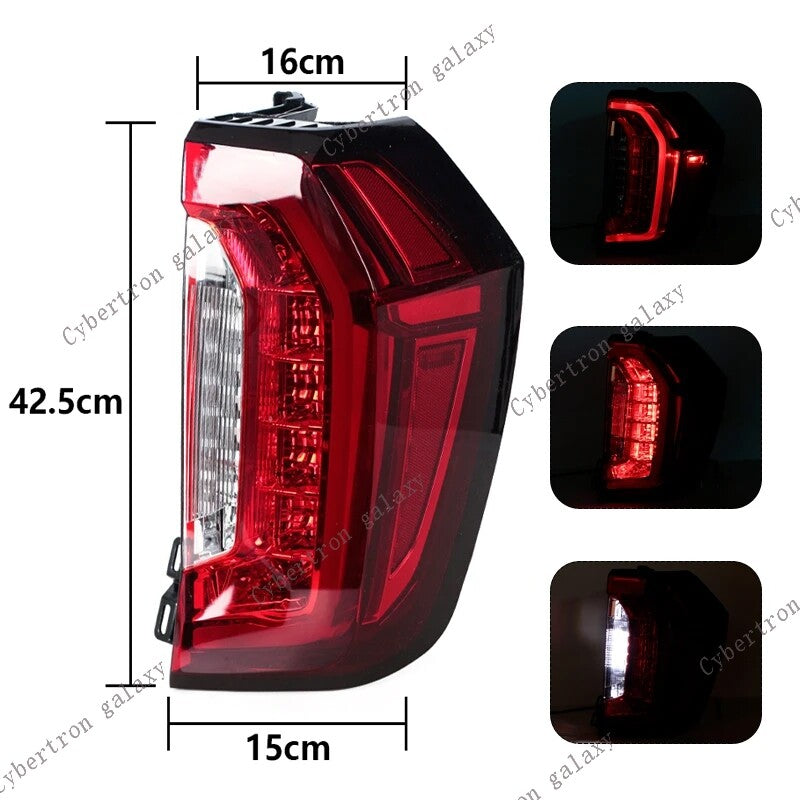 Left LED Rear Bumper Tail Light Driving Light for GMC for Yukon 2021-2024