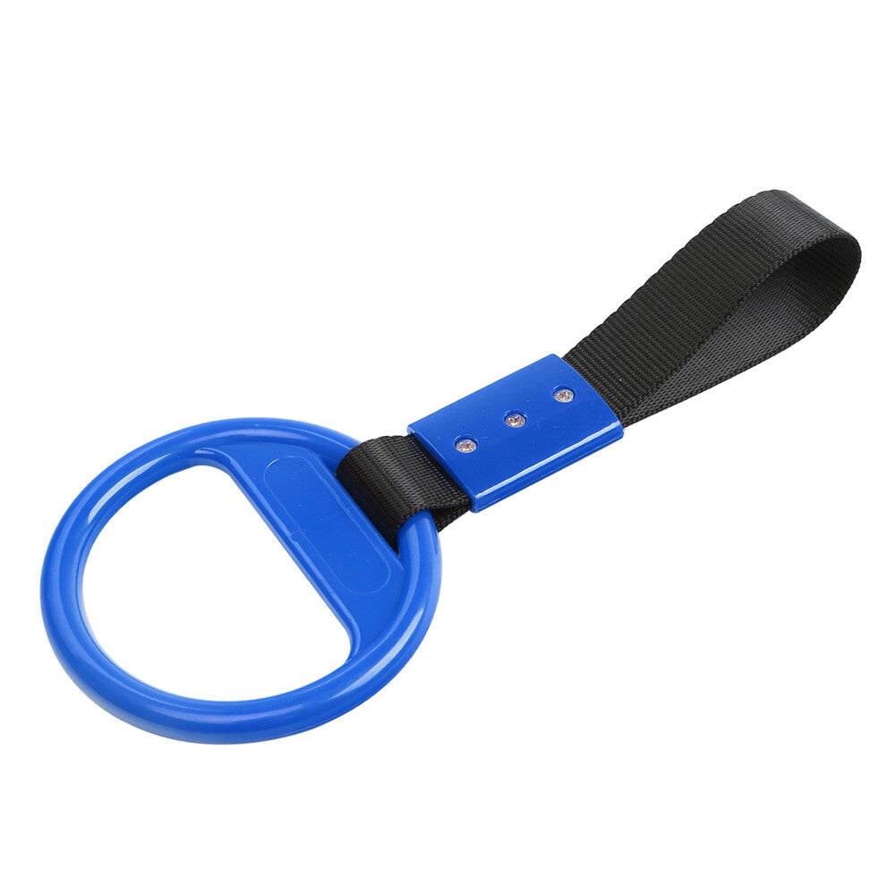 JDM Ring Subway Train Bus Handle Hand Strap Drift Charm Drift Strap BlueBlack